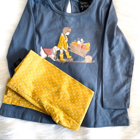 Cynthia Rowley infant girls 4pc mix and match legging set. 24m. - Picture 2 of 9